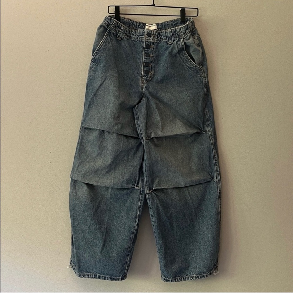WE THE FREE Newbies Solid Slouchy Jeans - Picture 4 of 13